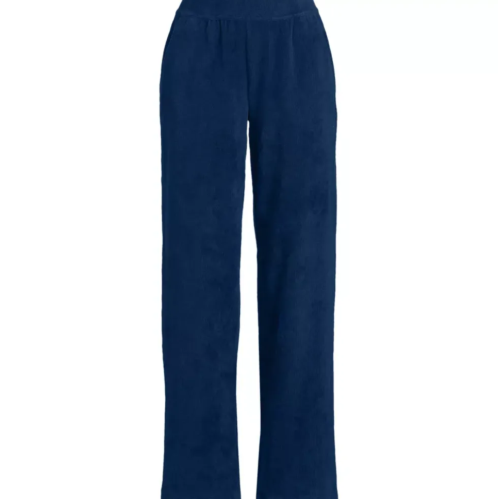 Women's Sport Cord High Rise Relaxed Straight Leg Pants
