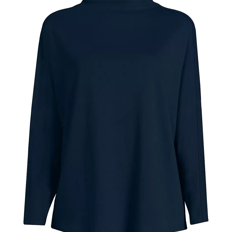 Women's Sport Knit Funnel Neck Top