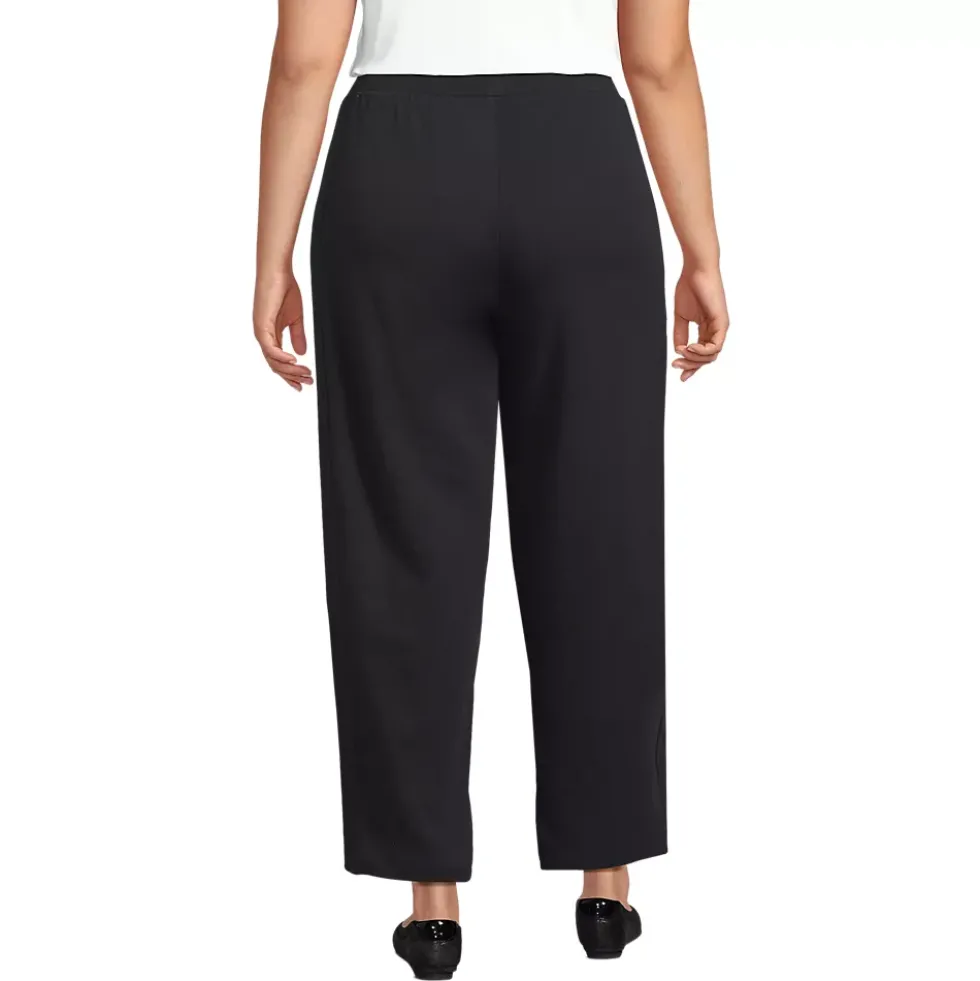 Women's Sport Knit High Rise Barrel Ankle Pants