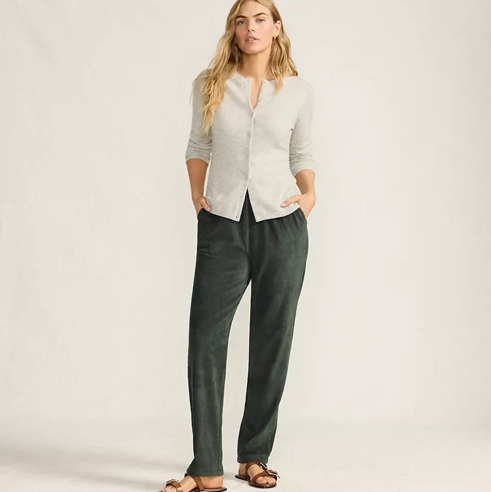 Women's Sport Knit High Rise Corduroy Pants