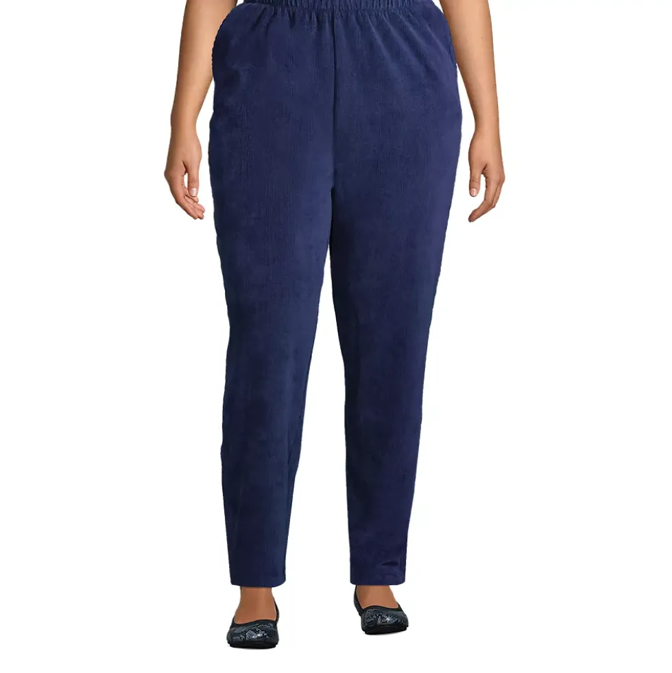 Women's Sport Knit High Rise Corduroy Pants