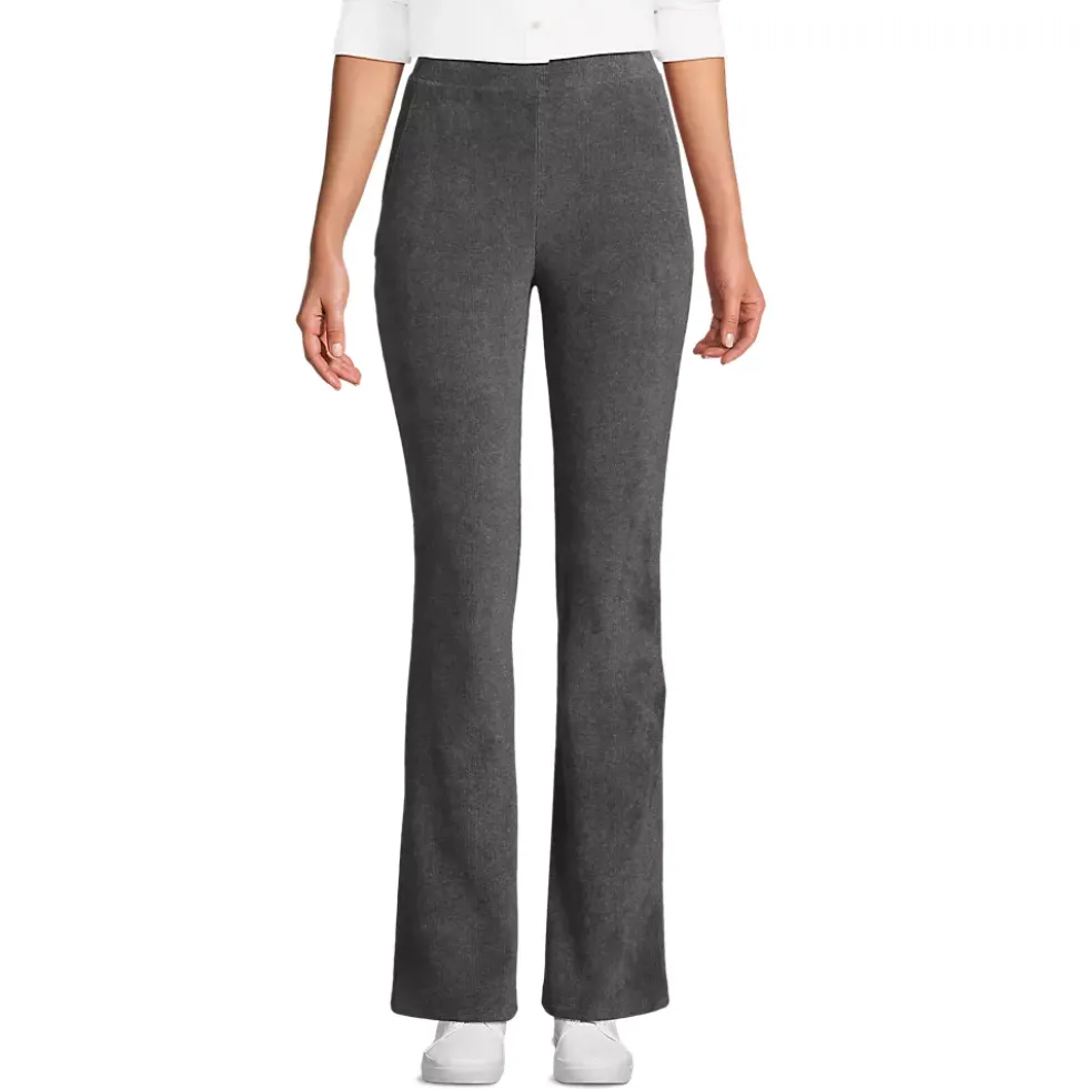 Women's Sport Knit High Rise Corduroy Bootcut Pants