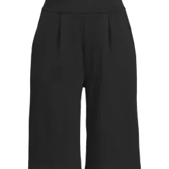 Women's Sport Knit High Rise Pleated 12" Bermuda Shorts