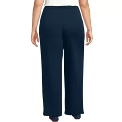 Women's Sport Knit High Rise Pull On Relaxed Straight Leg Pants