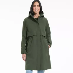 Women's Squall Packable Long Raincoat