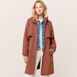 Women's Squall Packable Long Raincoat