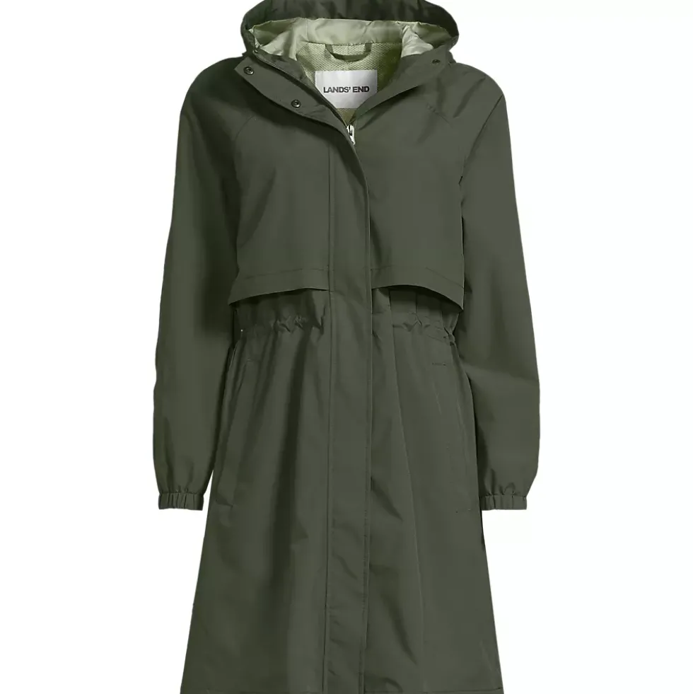 Women's Squall Packable Long Raincoat