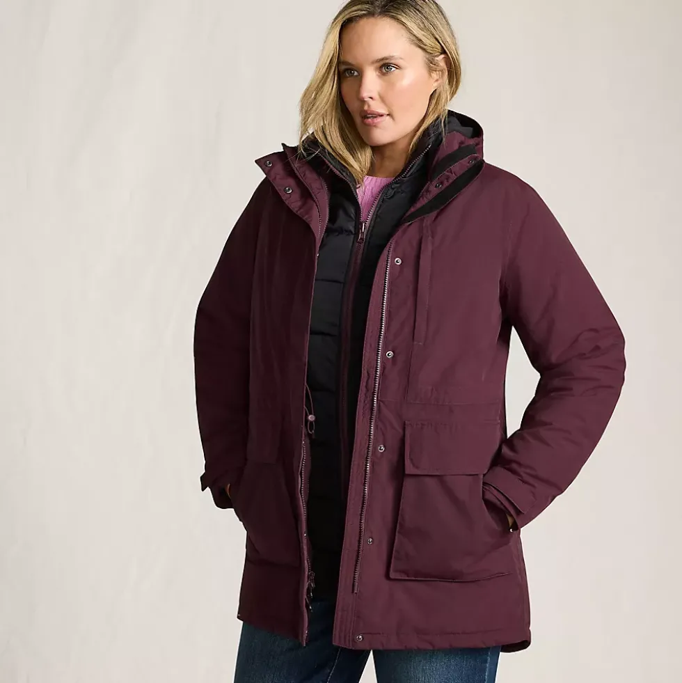 Women's Squall Waterproof Insulated 3 in 1 Winter Parka