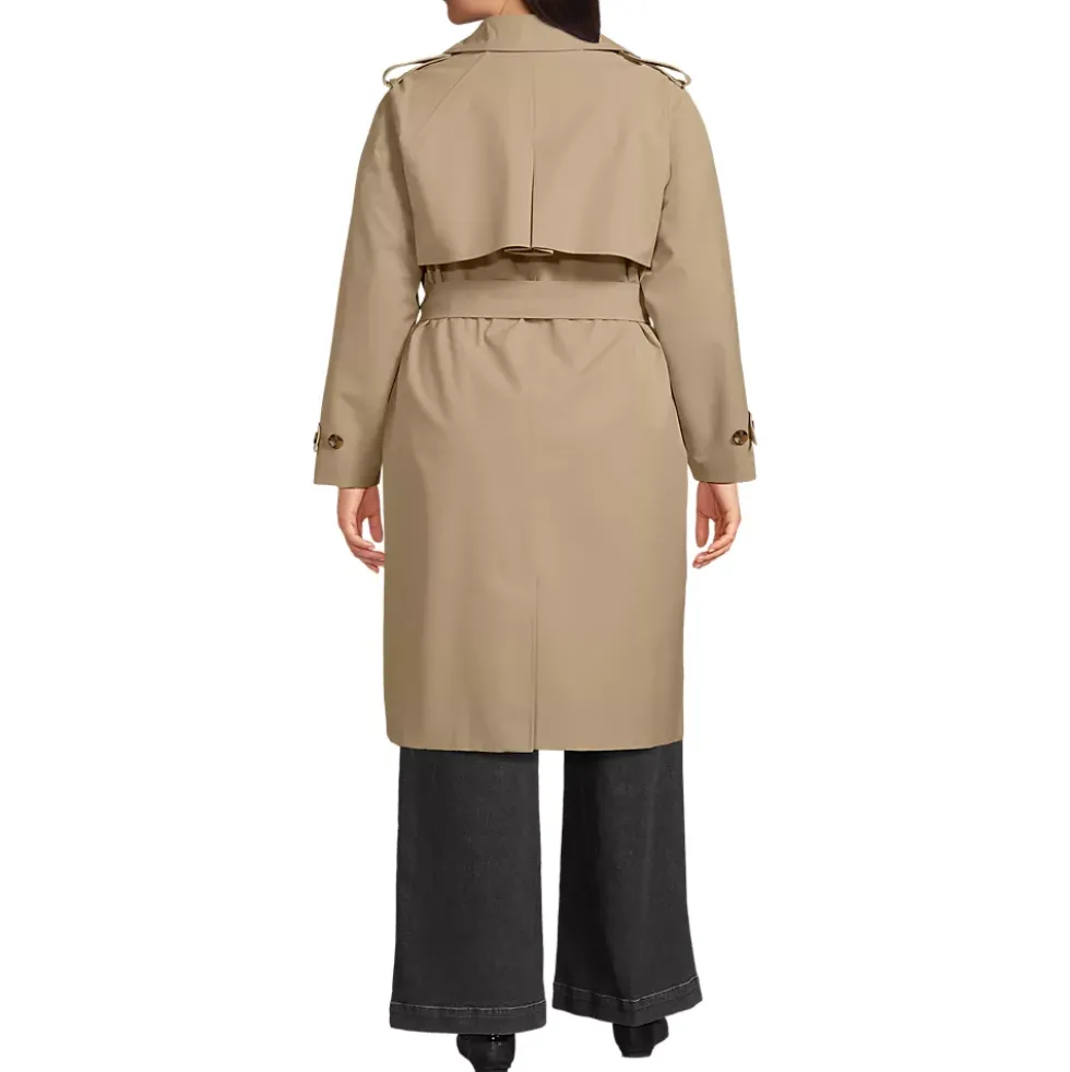 Women's Squall Waterproof Modern Trench Raincoat