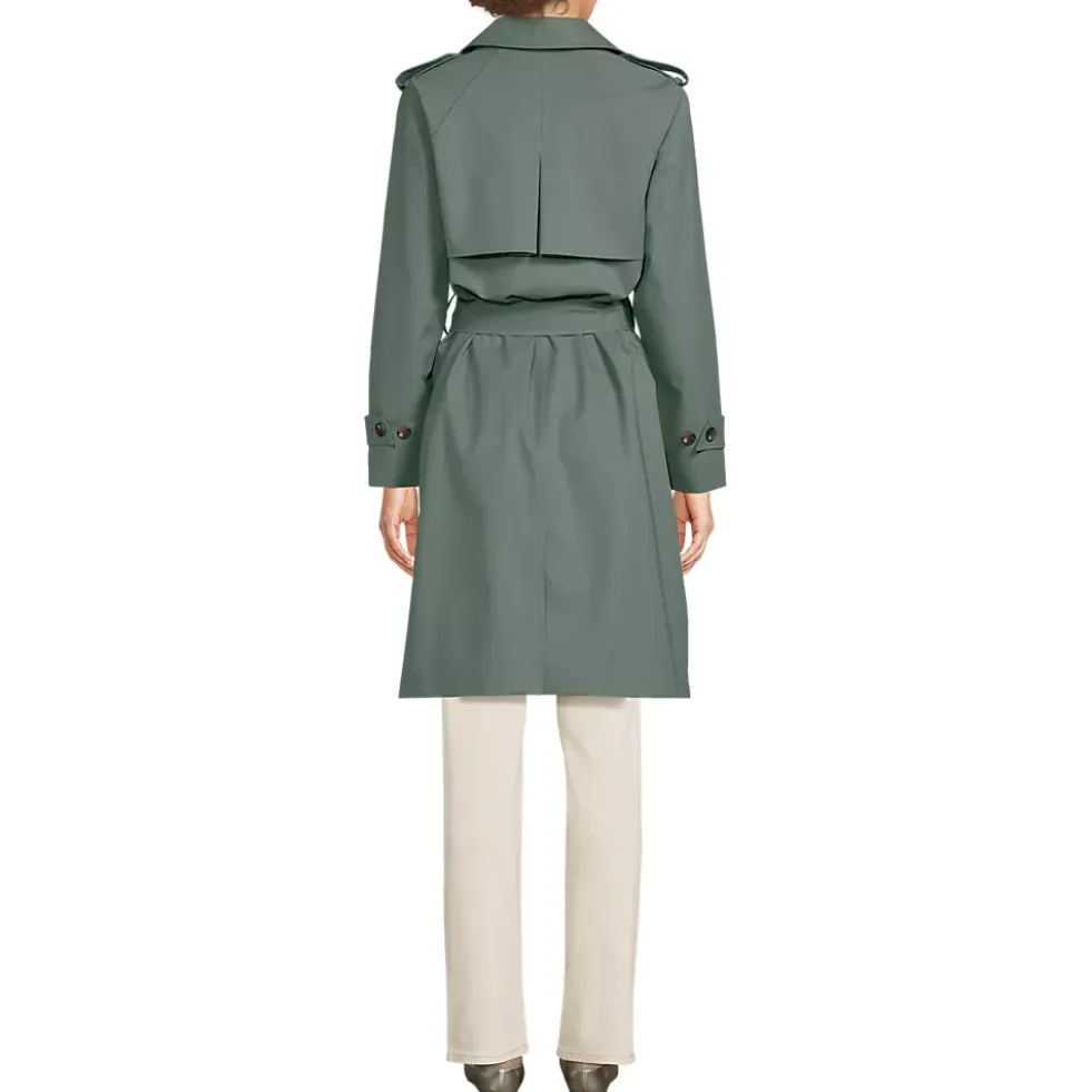 Women's Squall Waterproof Modern Trench Raincoat