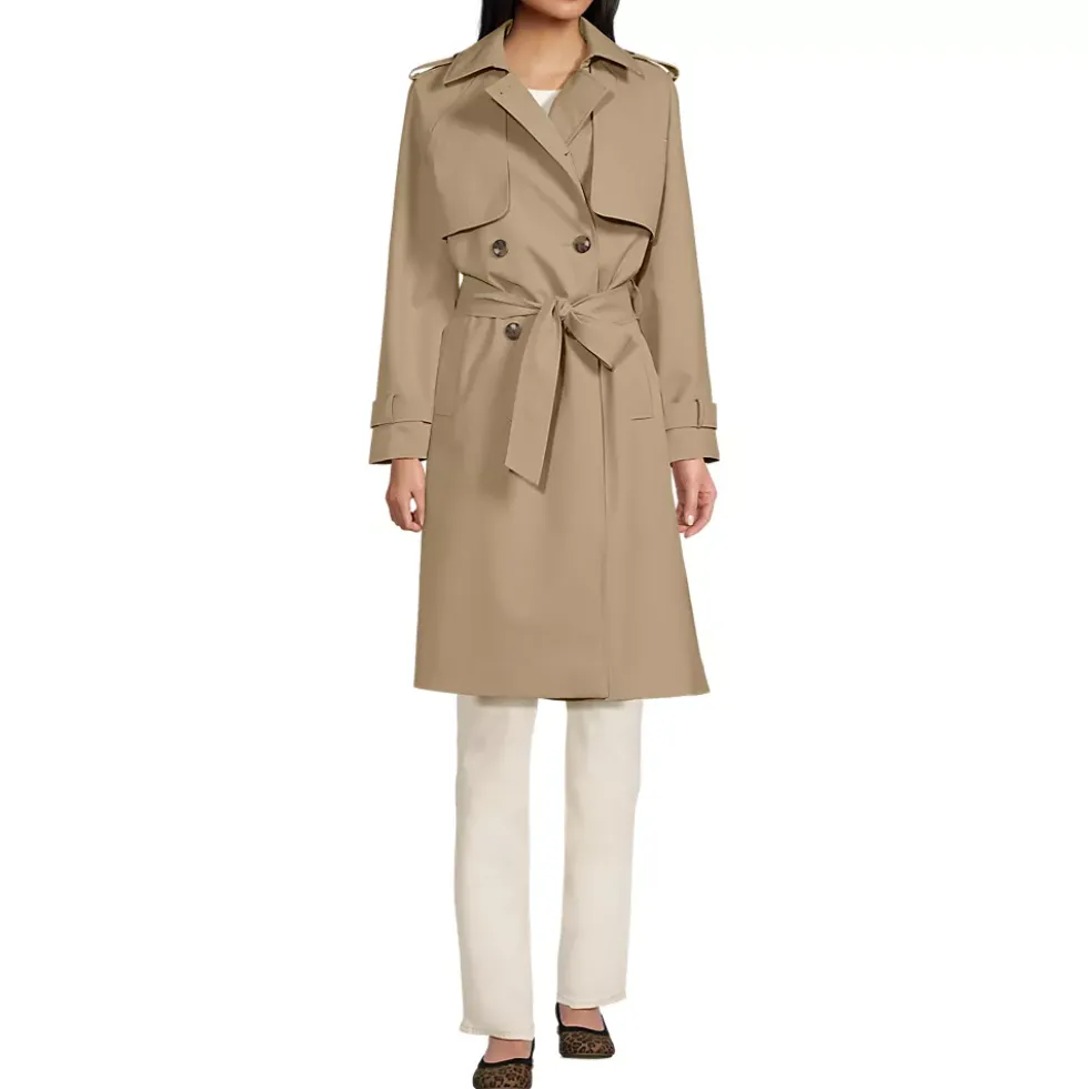 Women's Squall Waterproof Modern Trench Raincoat