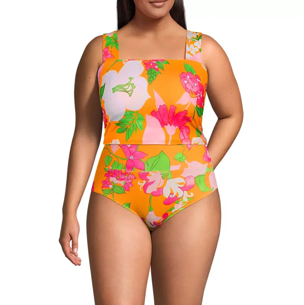Women's Square Neck Bikini Top