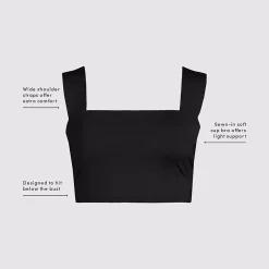 Women's Square Neck Bikini Top