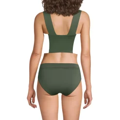 Women's Square Neck Midkini Top