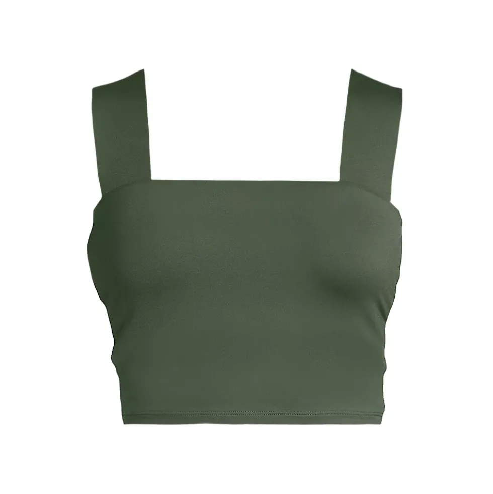Women's Square Neck Midkini Top