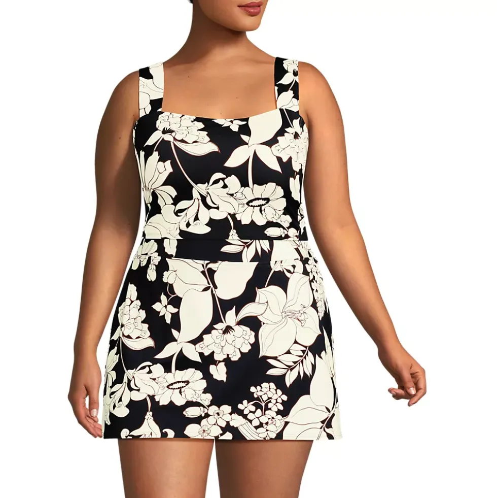 Women's Square Neck Midkini Top
