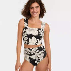 Women's Square Neck Midkini Top