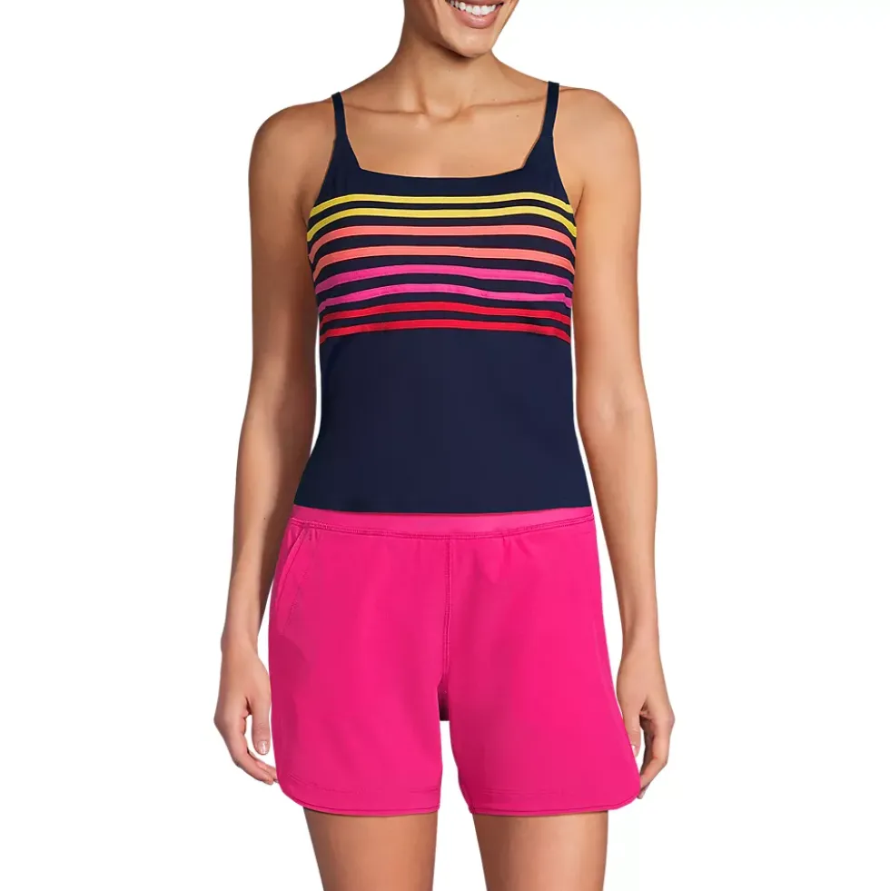 Women's Square Neck Tankini Swimsuit Top