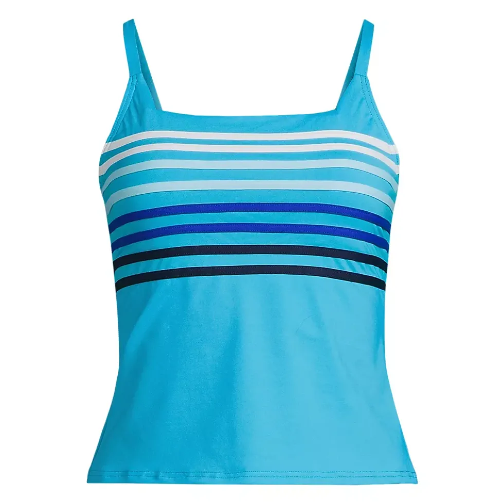 Women's Square Neck Tankini Swimsuit Top