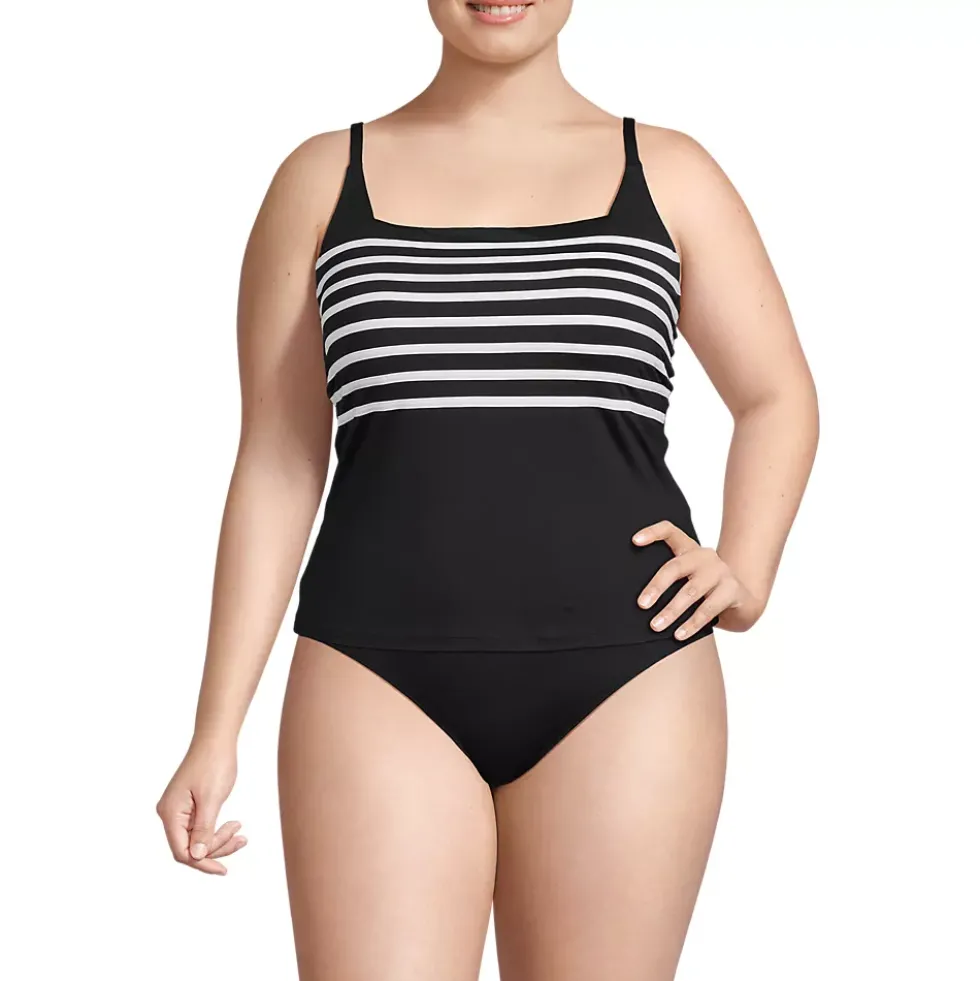 Women's Square Neck Tankini Swimsuit Top