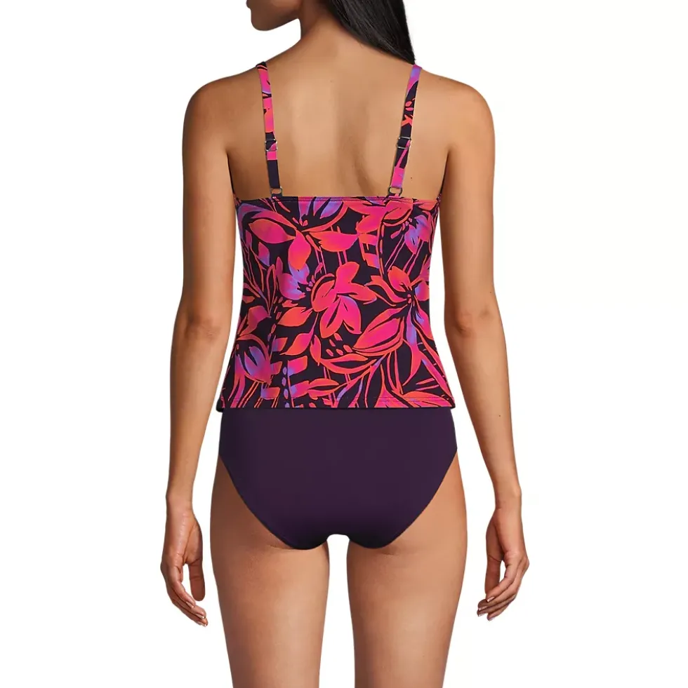 Women's Square Neck Tankini Swimsuit Top