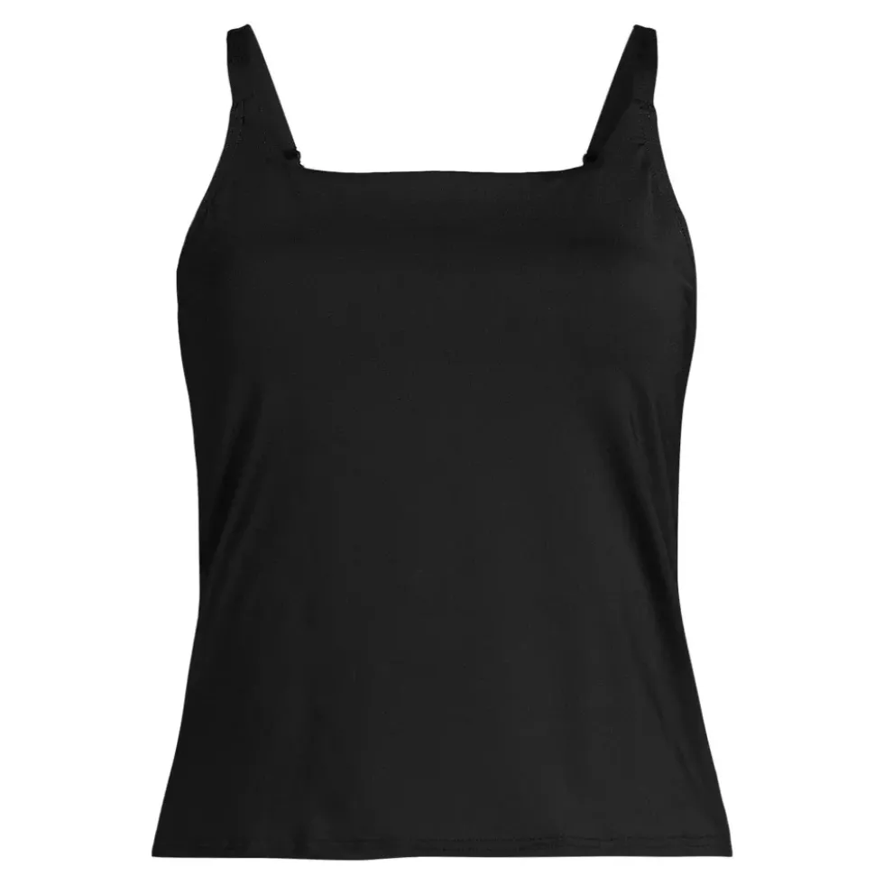 Women's Square Neck Tankini Swimsuit Top