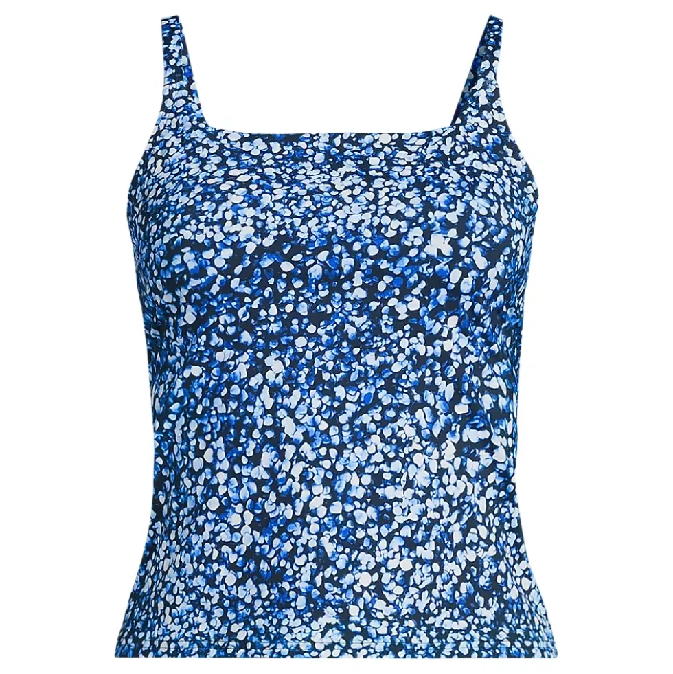 Women's Square Neck Tankini Swimsuit Top