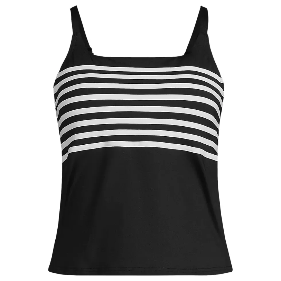 Women's Square Neck Tankini Swimsuit Top