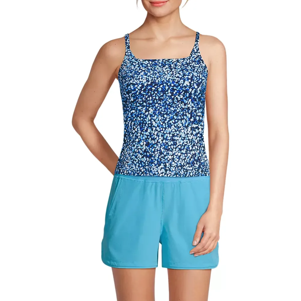 Women's Square Neck Tankini Swimsuit Top