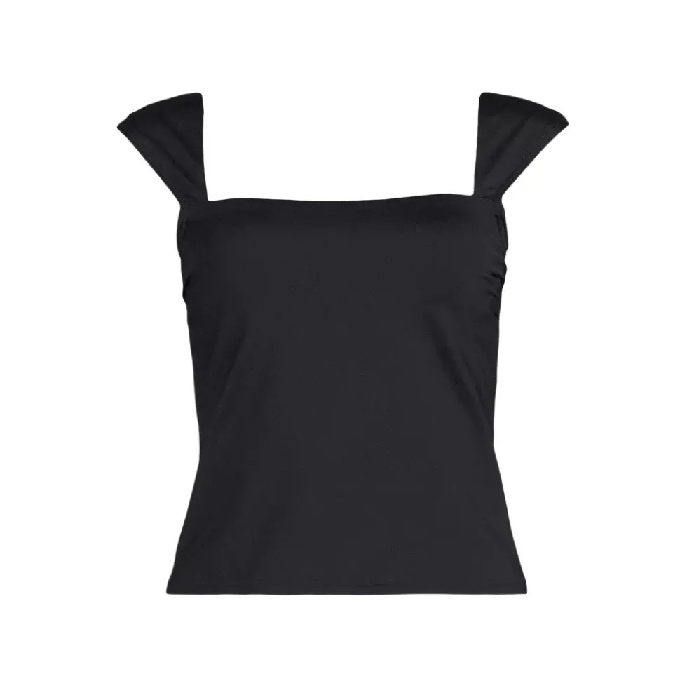 Women's Square Neck Underwire Tankini Top