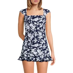 Women's Square Neck Underwire Tankini Top