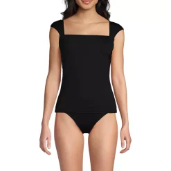 Women's Square Neck Underwire Tankini Top