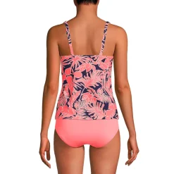 Women's Square Neck Underwire Tankini Swimsuit Top