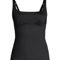 Women's Square Neck Underwire Tankini Swimsuit Top