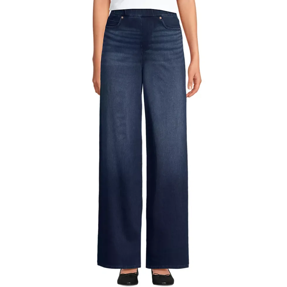 Women's Starfish Denim High Rise Wide Leg Jeans