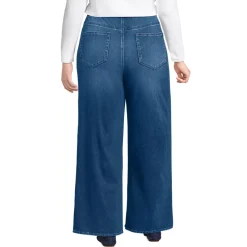 Women's Starfish Denim High Rise Wide Leg Jeans