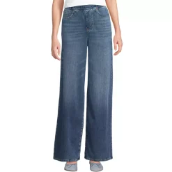 Women's Starfish Denim High Rise Wide Leg Jeans