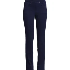 Women's Starfish High Rise Knit Denim Straight Jeans