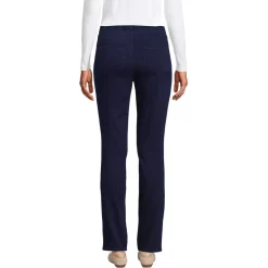 Women's Starfish High Rise Knit Denim Straight Jeans