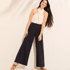 Women's Starfish High Rise Palazzo Pants