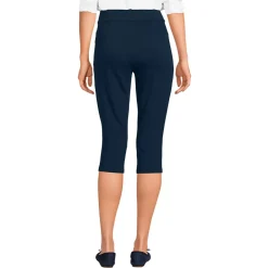 Women's Starfish High Rise Pintuck Capri Pants