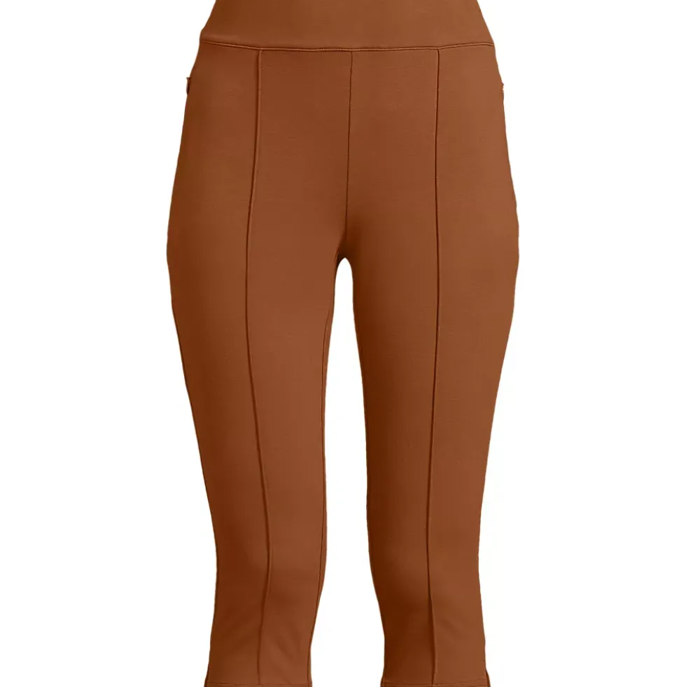 Women's Starfish High Rise Pintuck Capri Pants