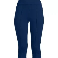 Women's Starfish High Rise Pintuck Capri Pants