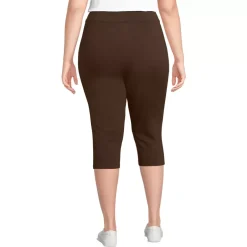 Women's Starfish High Rise Pintuck Capri Pants