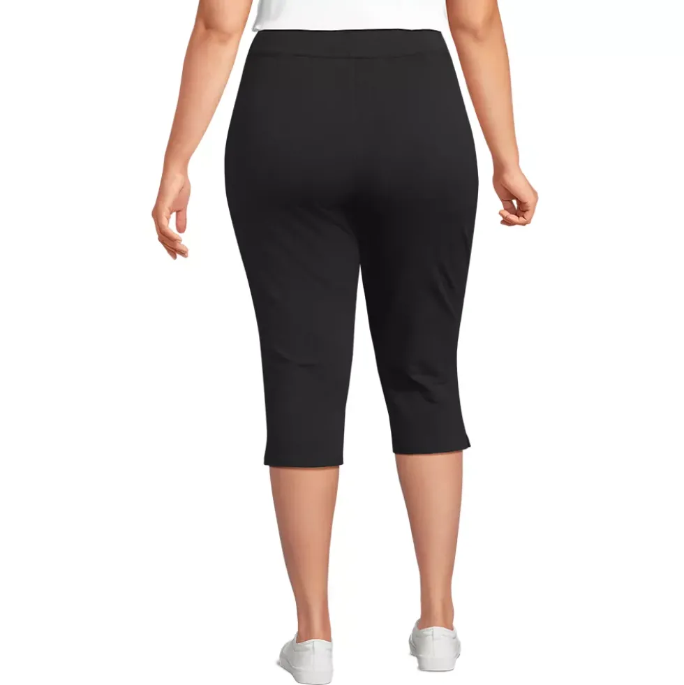 Women's Starfish High Rise Pintuck Capri Pants