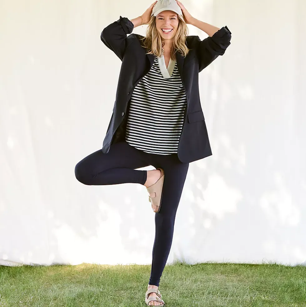 Women's Starfish Mid Rise Knit Leggings