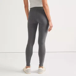 Women's Starfish Mid Rise Knit Leggings