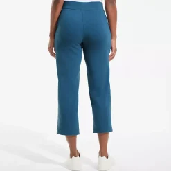 Women's Starfish Mid Rise Pull On Crop Pants