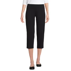 Women's Starfish Mid Rise Pull On Crop Pants