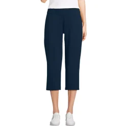 Women's Starfish Mid Rise Pull On Crop Pants